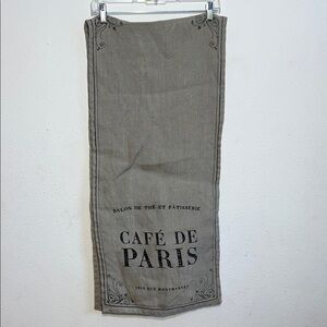 NOW Designs Grey Burlap Table Runner Size 15X66